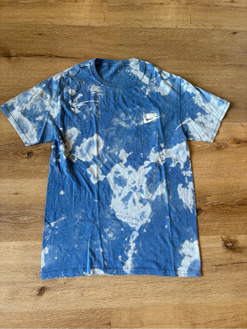 Nike Blue Tie-Dye Short Sleeve Tee